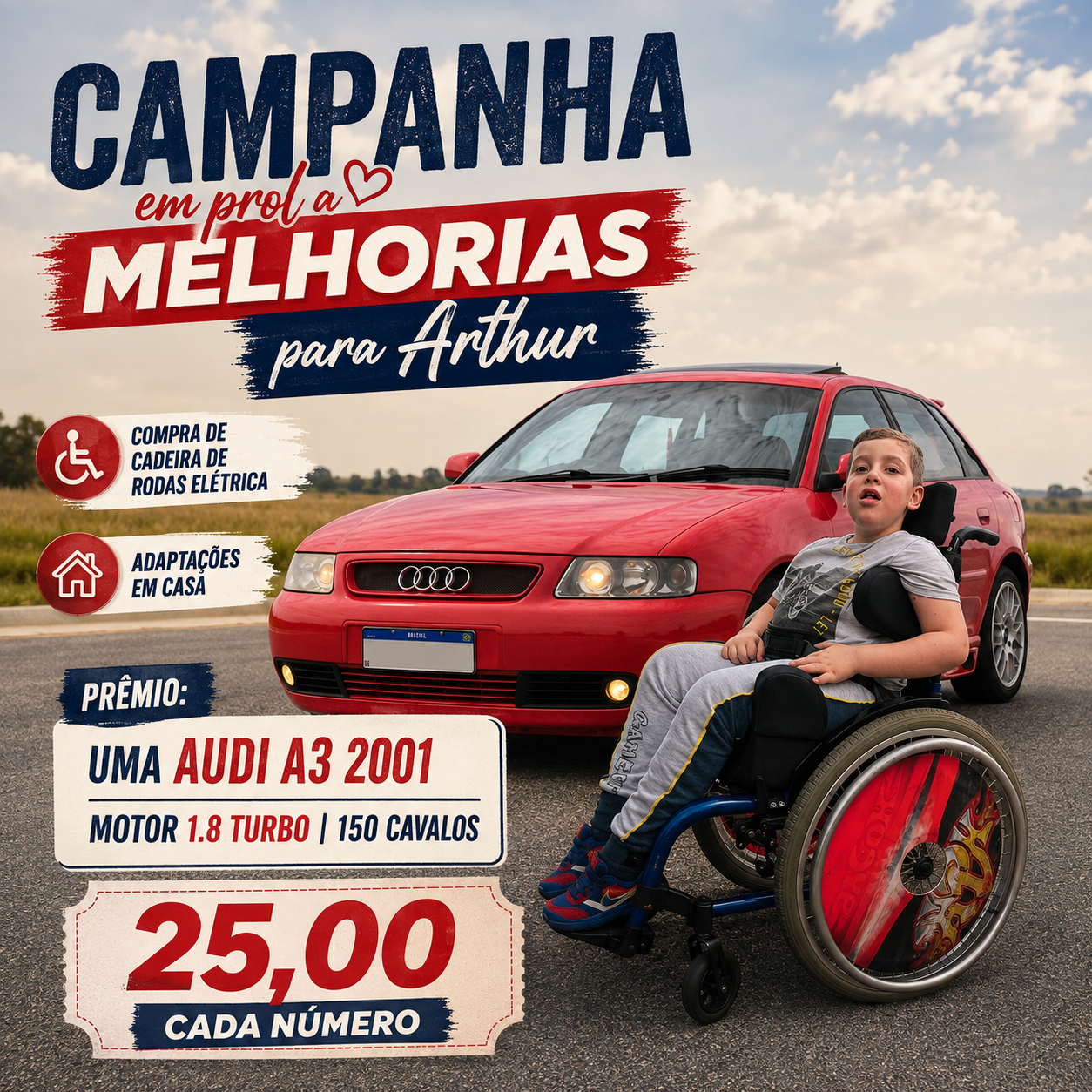 Campanha em prol ao Arthur
