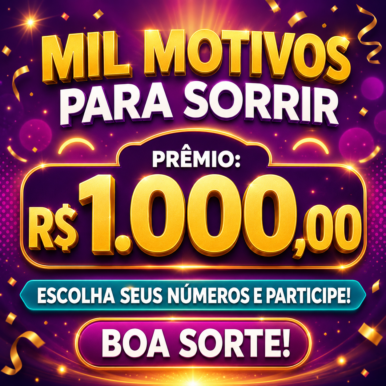 MIL MOTIVOS PARA SORRIR