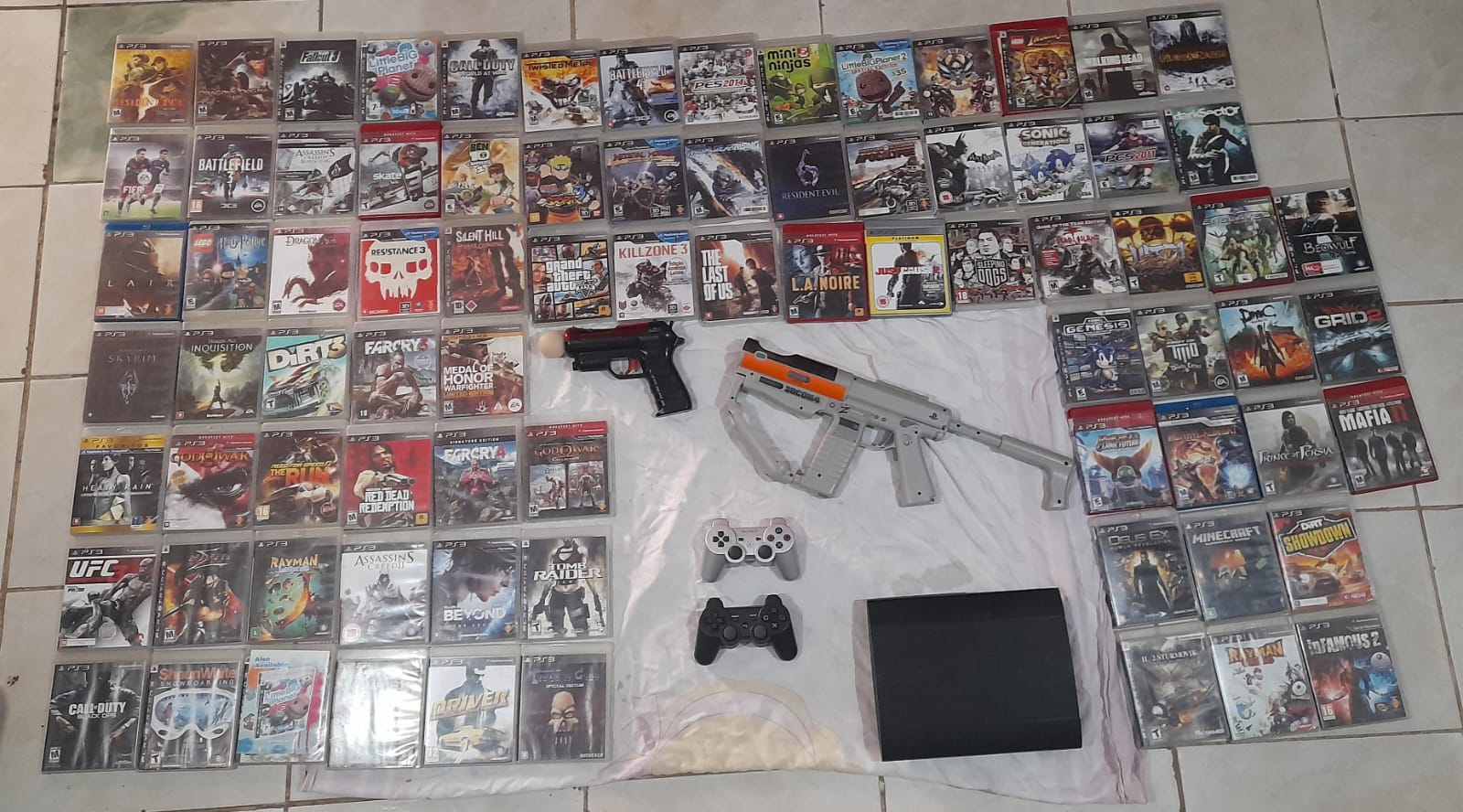 Ganhe um PS3 com mais de 80 jogos originais!