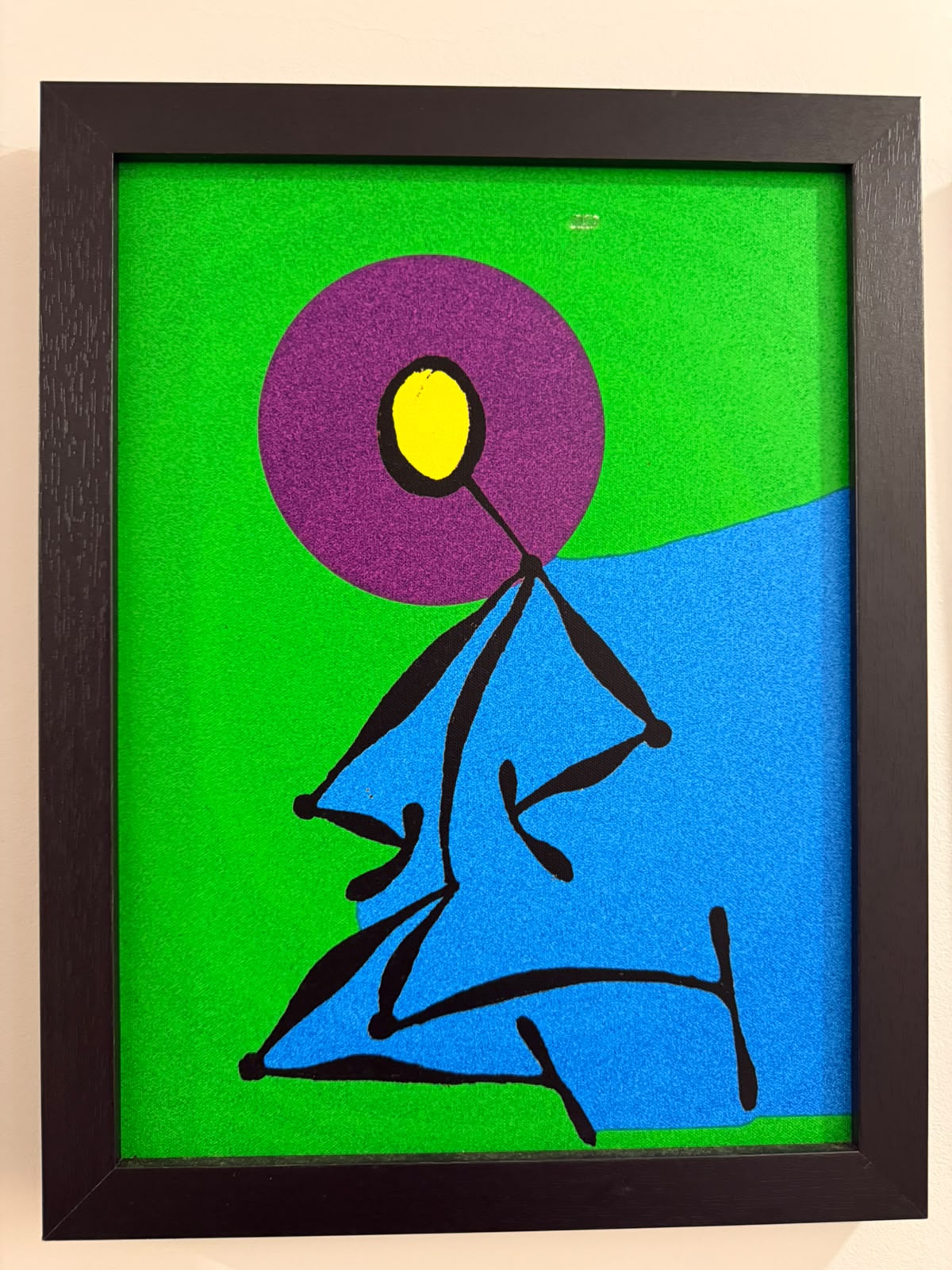 Rifa da Tela "O Xamã" de Jaider Esbell - 35cm x 45cm