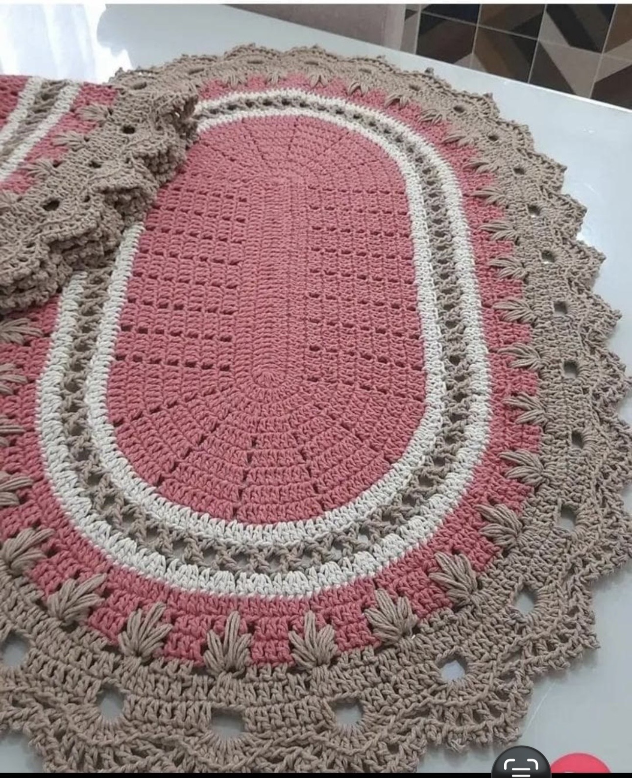Jogo com 2 tapetes 80x50cm (podemos escolher a cor)