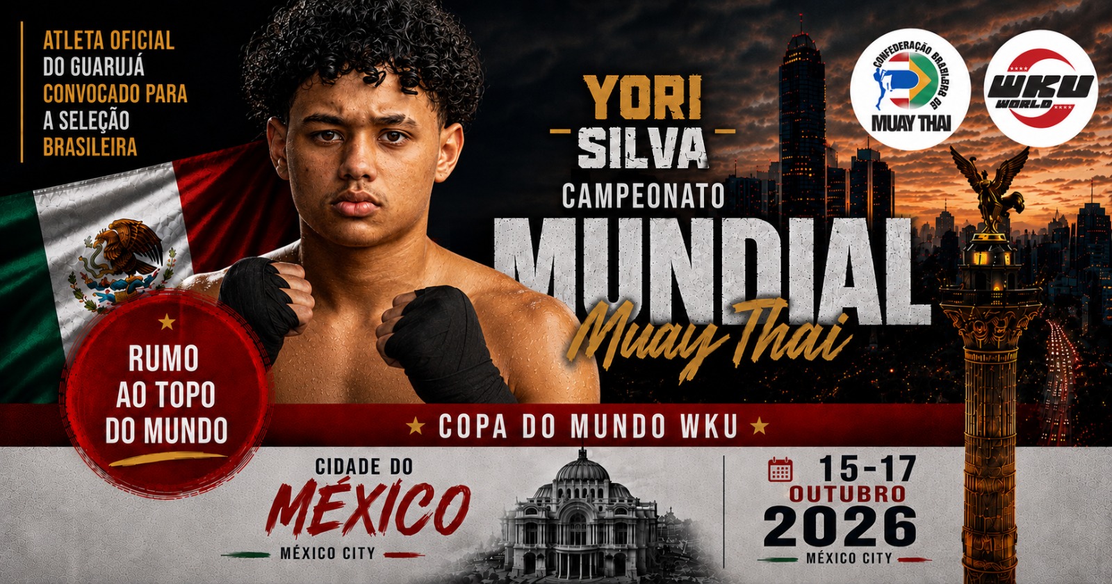 Rumo ao Campeonato Mundial De Muaythai No Mexico