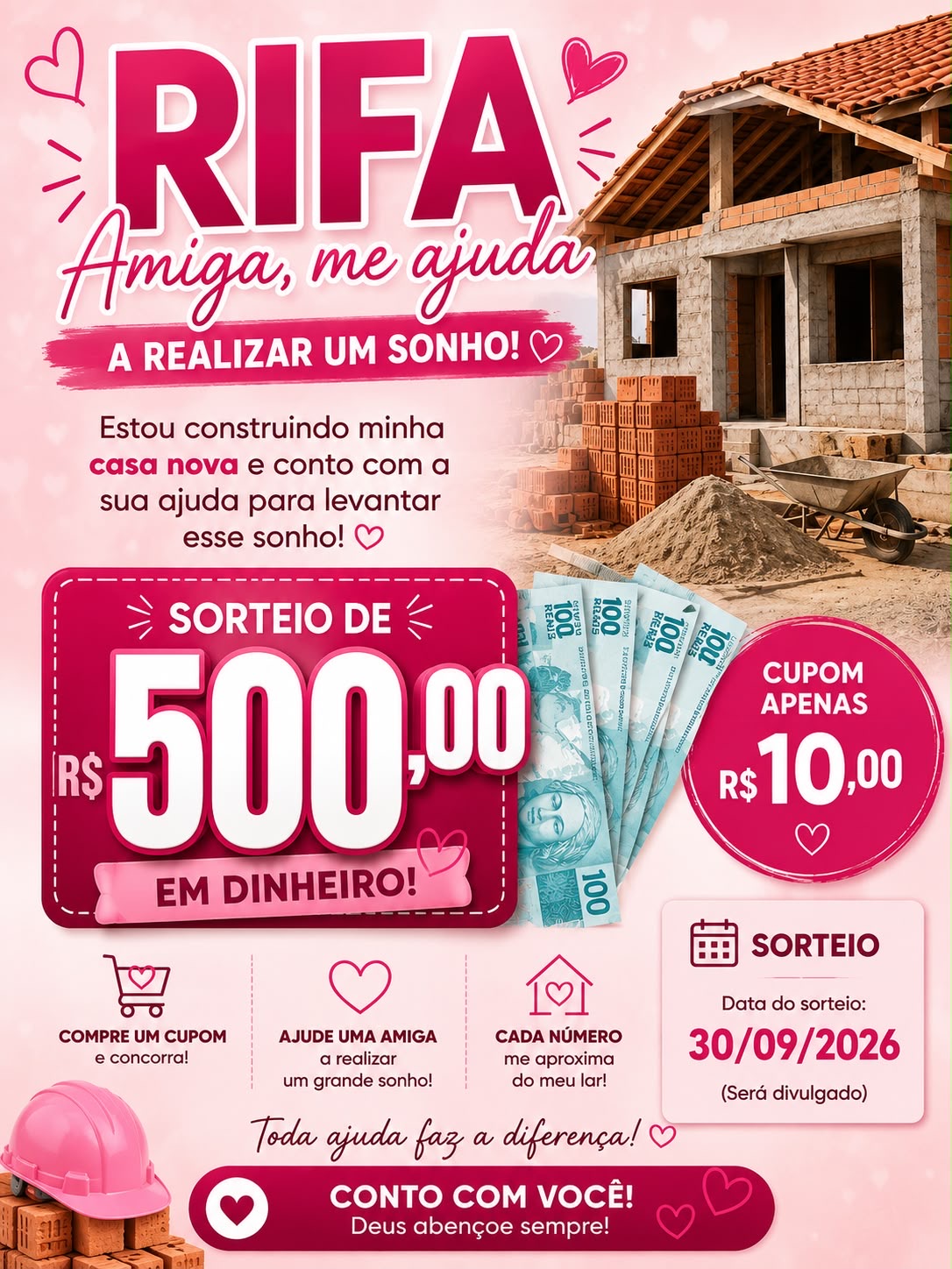 Ajude uma amiga A construir um Lar