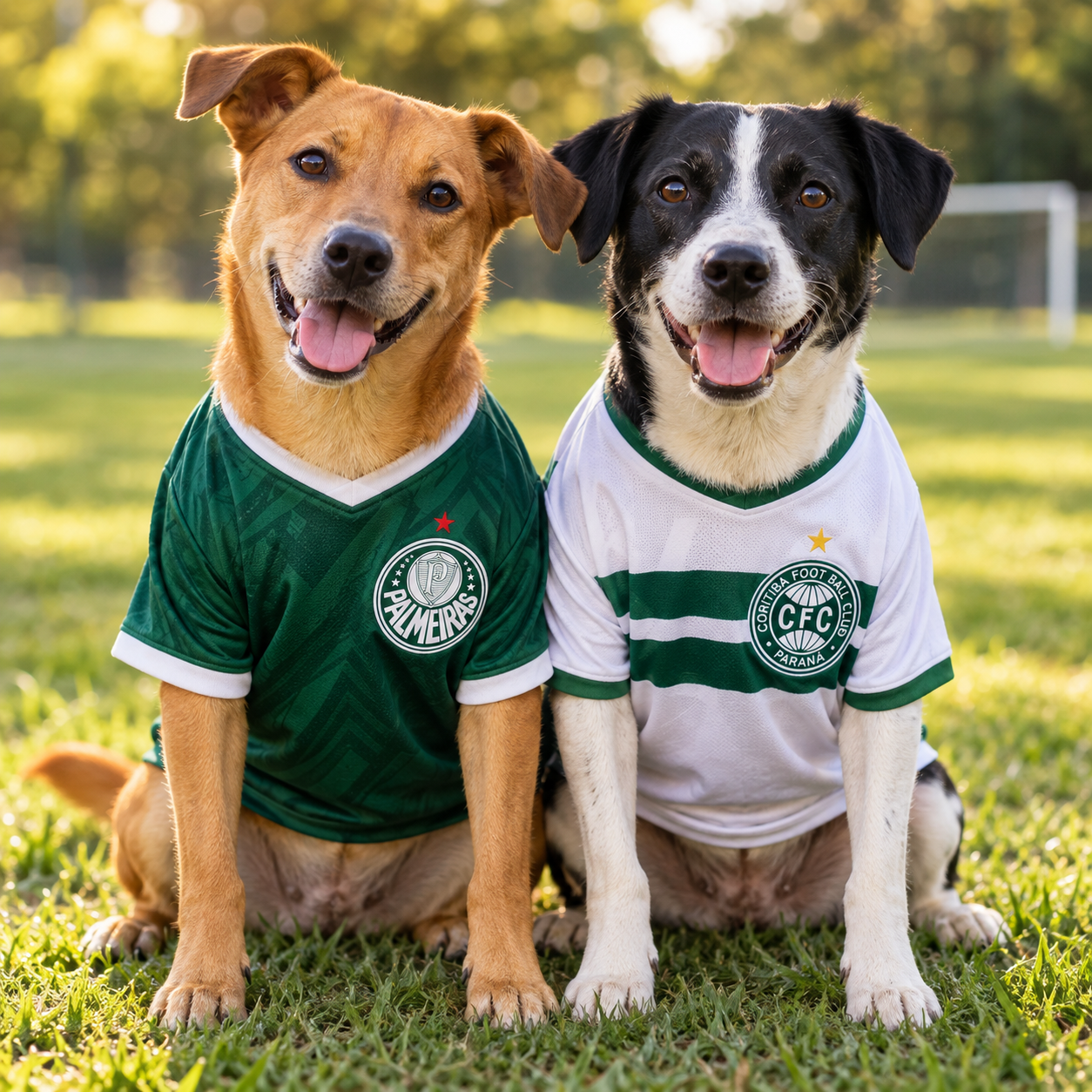 Dobradinha Alviverde do Bem — Palmeiras e Coxa pelos Animais! 💚🐾