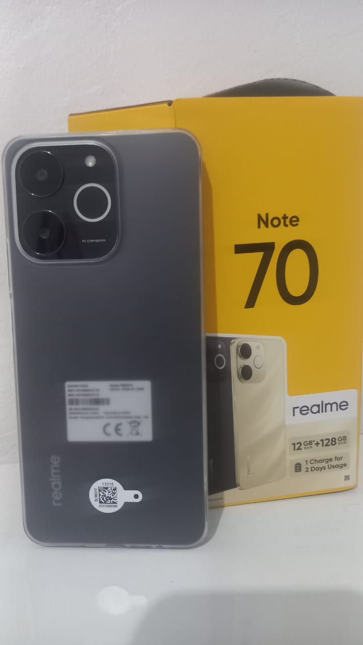 Celular Realme Note 70 (12GB RAM / 128GB ROM) [novo na caixa]