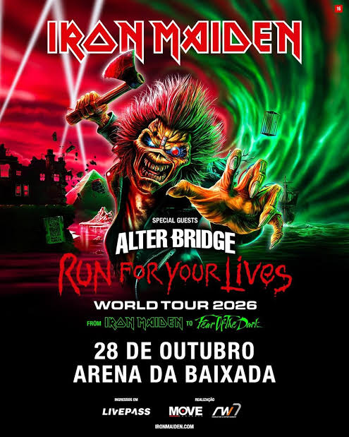 01 ingresso Show Iron Maiden